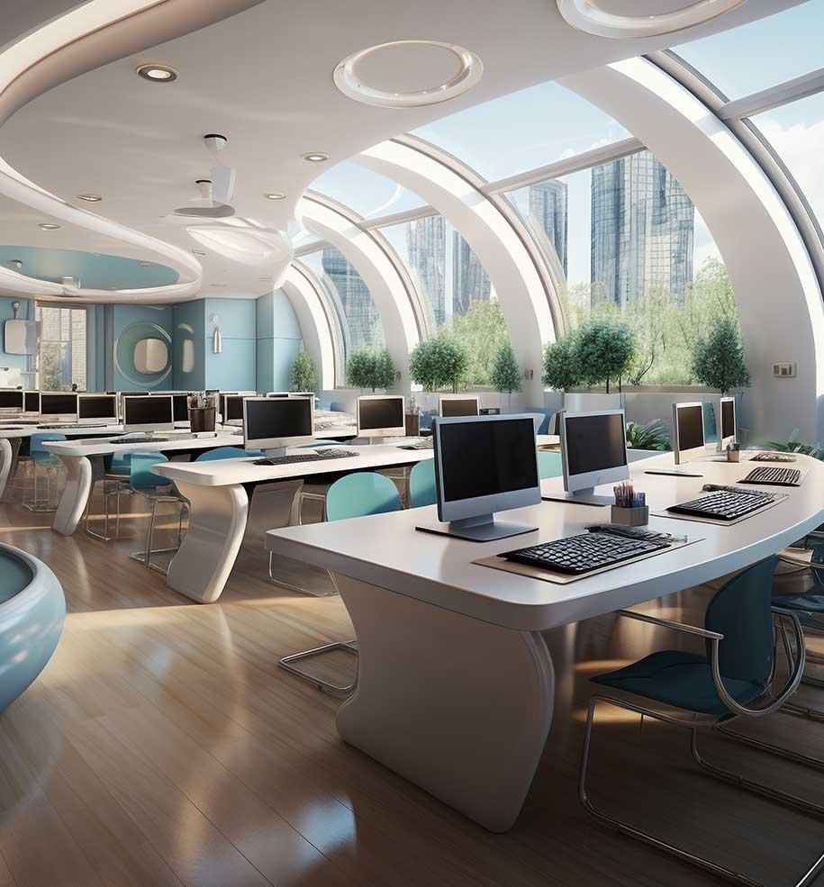 Fondo grande para Modern Workplace y Servicios de Usuario Final